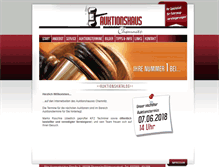 Tablet Screenshot of chemnitz-auktionshaus.de